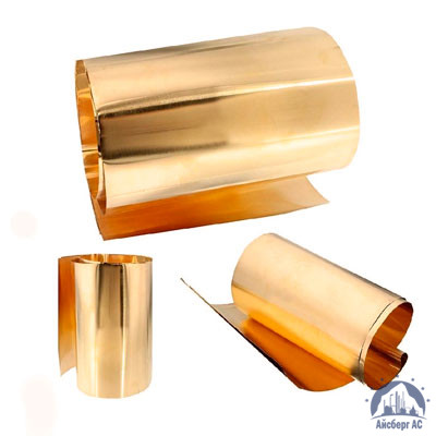Фольга латунная 0.3х280 Л63 ГОСТ 2208-2007 купить в Усть-Каменогорске