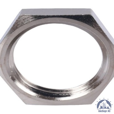 Контргайка стальная оцинкованная Ду 40 1 1/2'' ГОСТ 8965-75 купить в Усть-Каменогорске