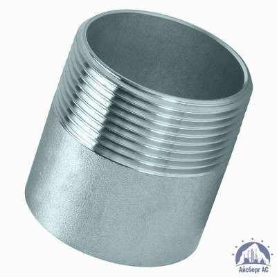 Резьба нержавеющая Ду 15 1/2'' L=30мм AISI 304 купить в Усть-Каменогорске