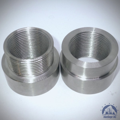 Муфта нержавеющая переходная DN 20х15 3/4"-1/2" 26,9х21,3 мм AISI 304 ВР-ВР купить в Усть-Каменогорске