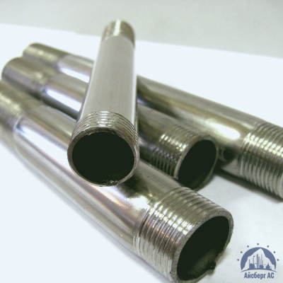 Сгон нержавеющий DN 20 3/4" 26,9 мм AISI 304 НР-НР купить в Усть-Каменогорске