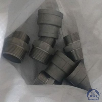 Муфта нержавеющая переходная DN 20х15 3/4"-1/2" 26,9х21,3 мм AISI 304 ВР-ВР купить в Усть-Каменогорске