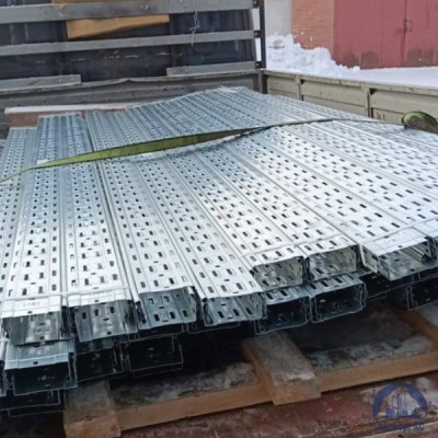 Лоток кабельный перфорированный 100х50  s=0.7 купить в Усть-Каменогорске