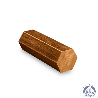 Шестигранник бронзовый 10 мм БрКМц3-1 ГОСТ 1628-78 купить в Усть-Каменогорске