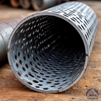 Труба перфорированная стальная купить в Усть-Каменогорске