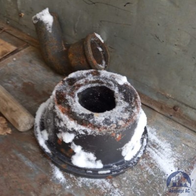 Трап чугунный Ду 100 вертикальный купить в Усть-Каменогорске