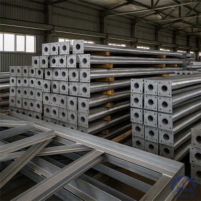 Опора освещения ОГК-10 (2) 4мм коническая граненая купить в Усть-Каменогорске