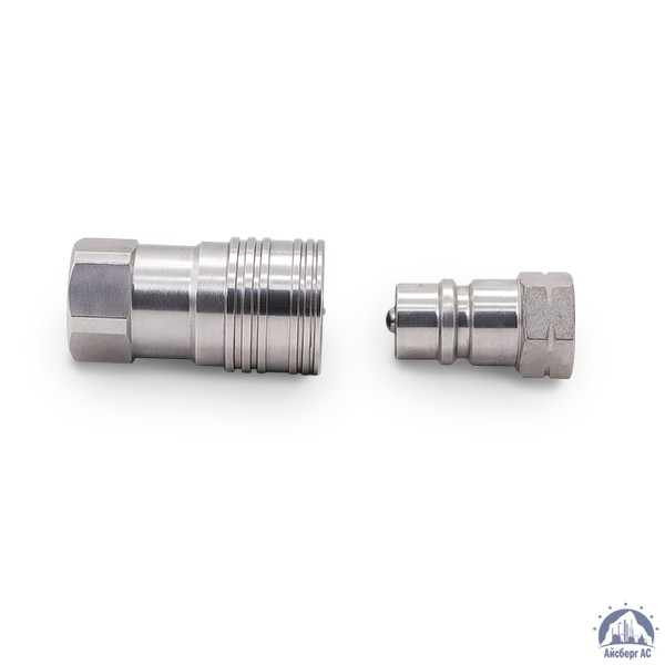 БРС для РВД Flat Face G 3/8" ниппель (LSQ-FF-03PF-G3/8 DN10)