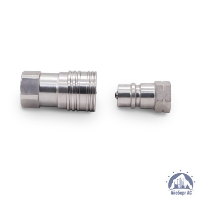 БРС для РВД Flat Face G 1/2" ниппель (LSQ-FF-04PF-G1/2 DN12.5) купить в Усть-Каменогорске