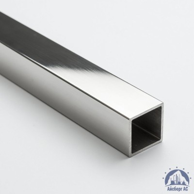 Труба нержавеющая квадратная 50х50х2 мм зеркальная AISI 304 DIN 2395 купить в Усть-Каменогорске