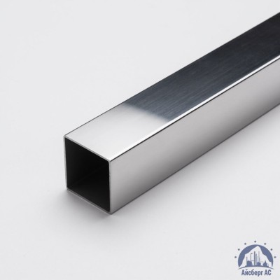 Труба нержавеющая квадратная 40х40х1,5 мм зеркальная AISI 304 DIN 2395 купить в Усть-Каменогорске