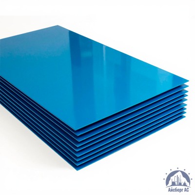 Лист с полимерным покрытием 2х1250х2500 мм RAL 5012 купить в Усть-Каменогорске