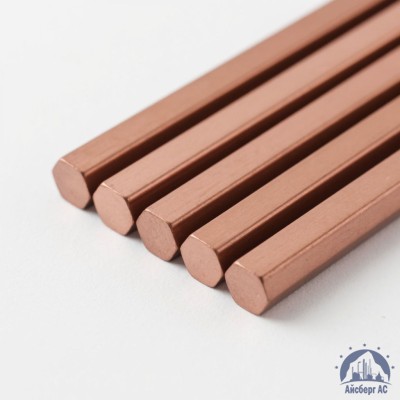 Шестигранник медный 10 мм М2 ГОСТ 1535-2016 купить в Усть-Каменогорске