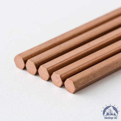 Шестигранник медный 10 мм М3 ГОСТ 1535-2016 купить в Усть-Каменогорске