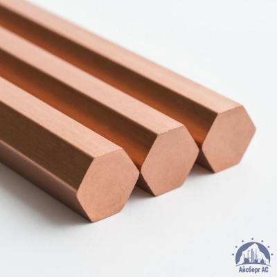 Шестигранник медный 100 мм М2 ГОСТ 1535-2016 купить в Усть-Каменогорске