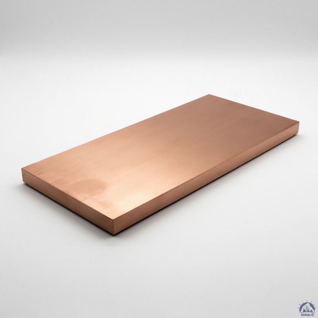 Плита медная 100х600х1500 мм ГПРХХ М2 ГОСТ 1173-2006