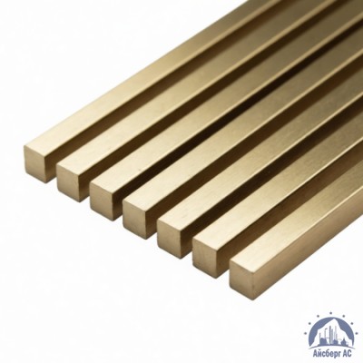 Квадрат латунный 10х10 мм Л63 ГОСТ 2060 купить в Усть-Каменогорске