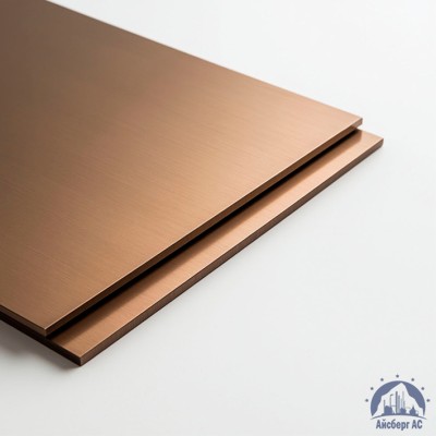 Плита бронзовая 14х600х1500 мм БрА9Мц2Л купить в Усть-Каменогорске