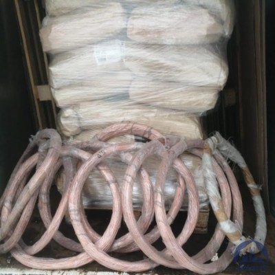 Проволока медная М0б 5 мм ДКРНТ в бухте купить в Усть-Каменогорске