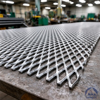 Алюминиевая декоративная просечно-вытяжная сетка 3.20х13.40х2.40 мм купить в Усть-Каменогорске